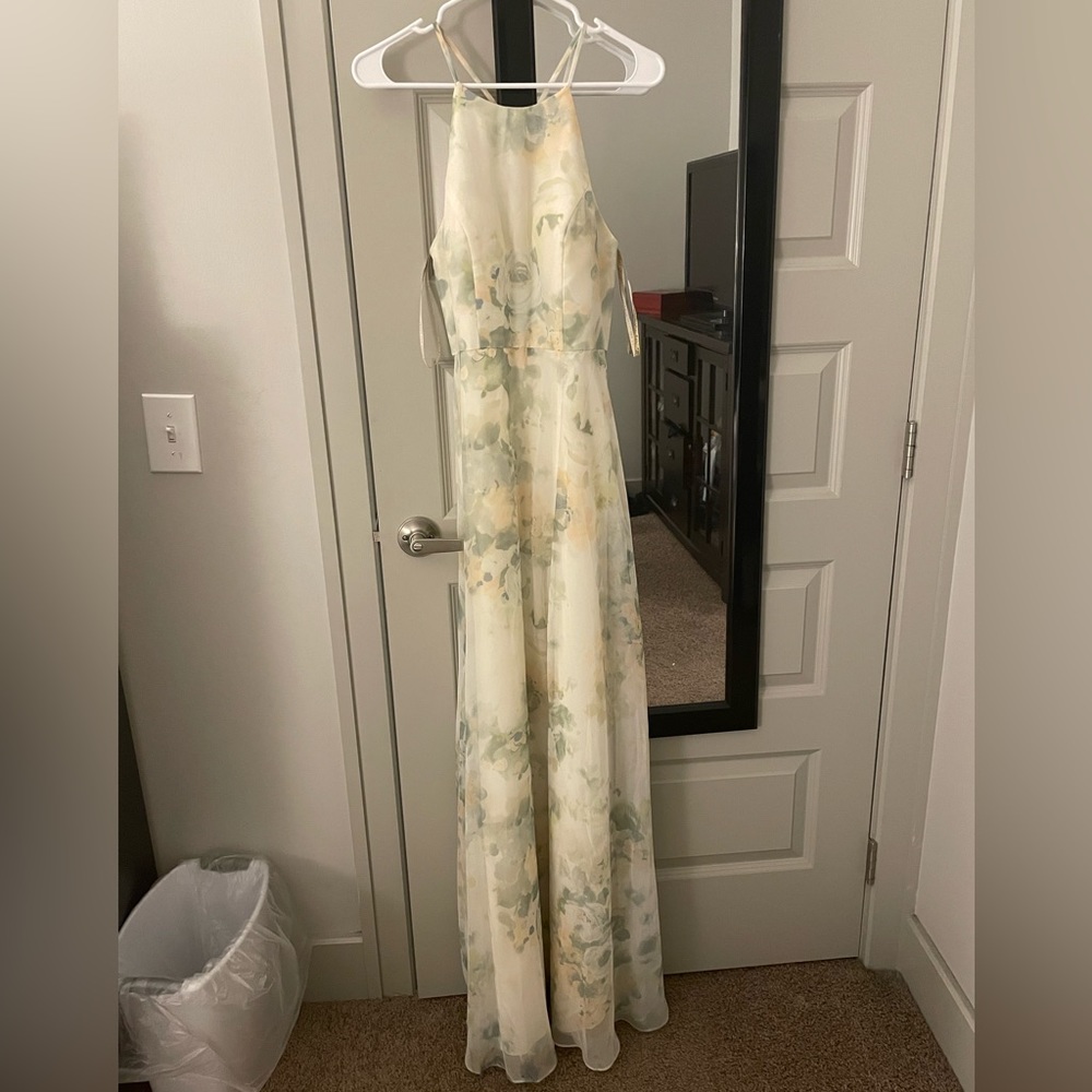 Jenny Yoo Size 4 Chiffon Floral